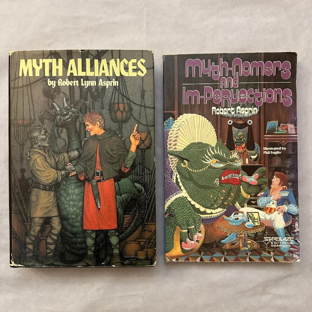 2 (4) Myth Adventures Series Books by Robert Lynn Asprin